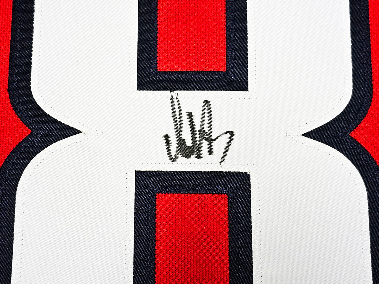 Washington Capitals Alexander Ovechkin Autographed Red Adidas