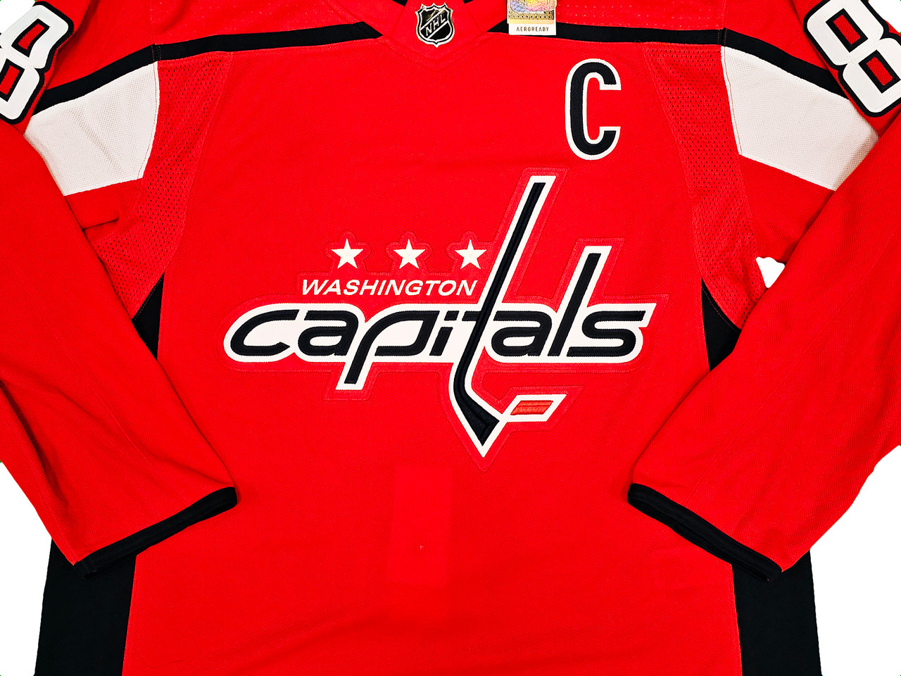 Autographed Washington Capitals Alex Ovechkin Fanatics Authentic Red Adidas  Authentic Jersey