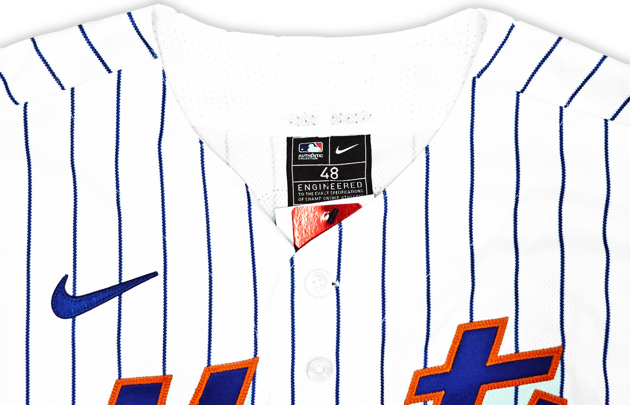New York Mets Jacob deGrom Autographed White Nike Authentic