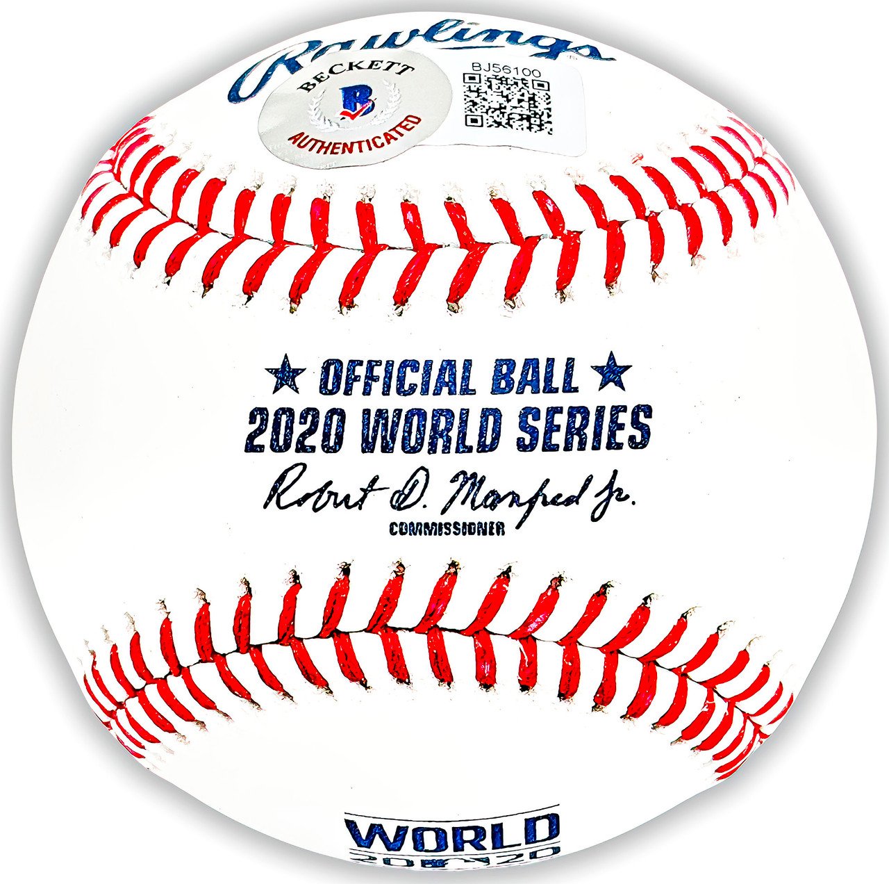 Mookie Betts Los Angeles Dodgers Signed Official 2020 World Series