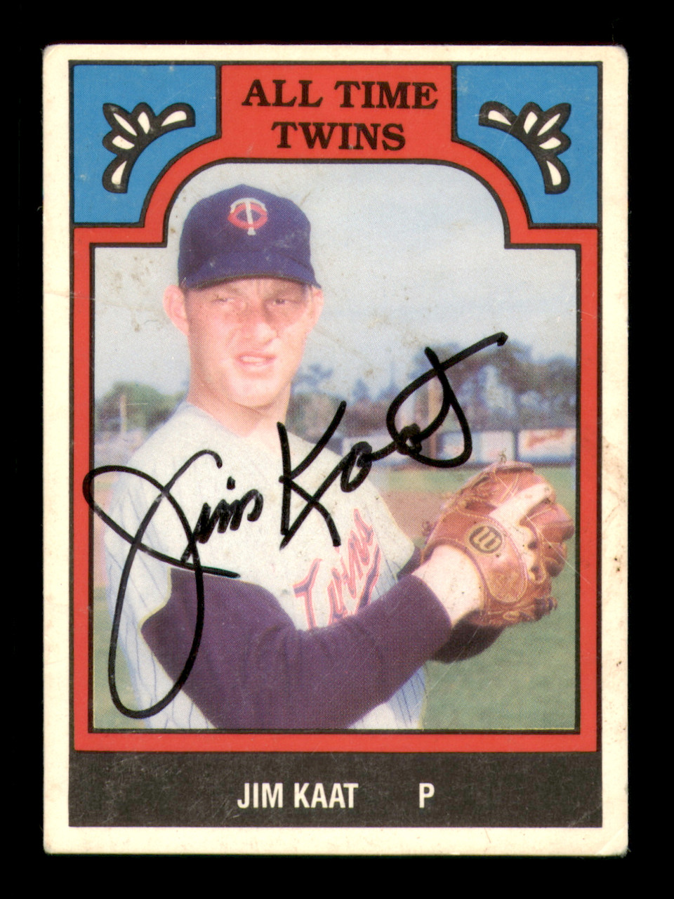 Jim Kaat Autographed 1986 TCMA Card #10 Minnesota Twins SKU