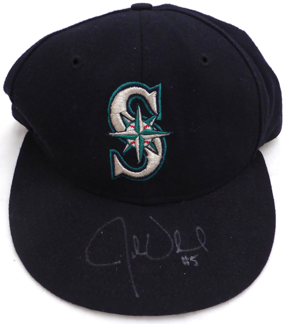 John Olerud Autographed New Era Hat Seattle Mariners MCS Holo #82179 - Mill  Creek Sports