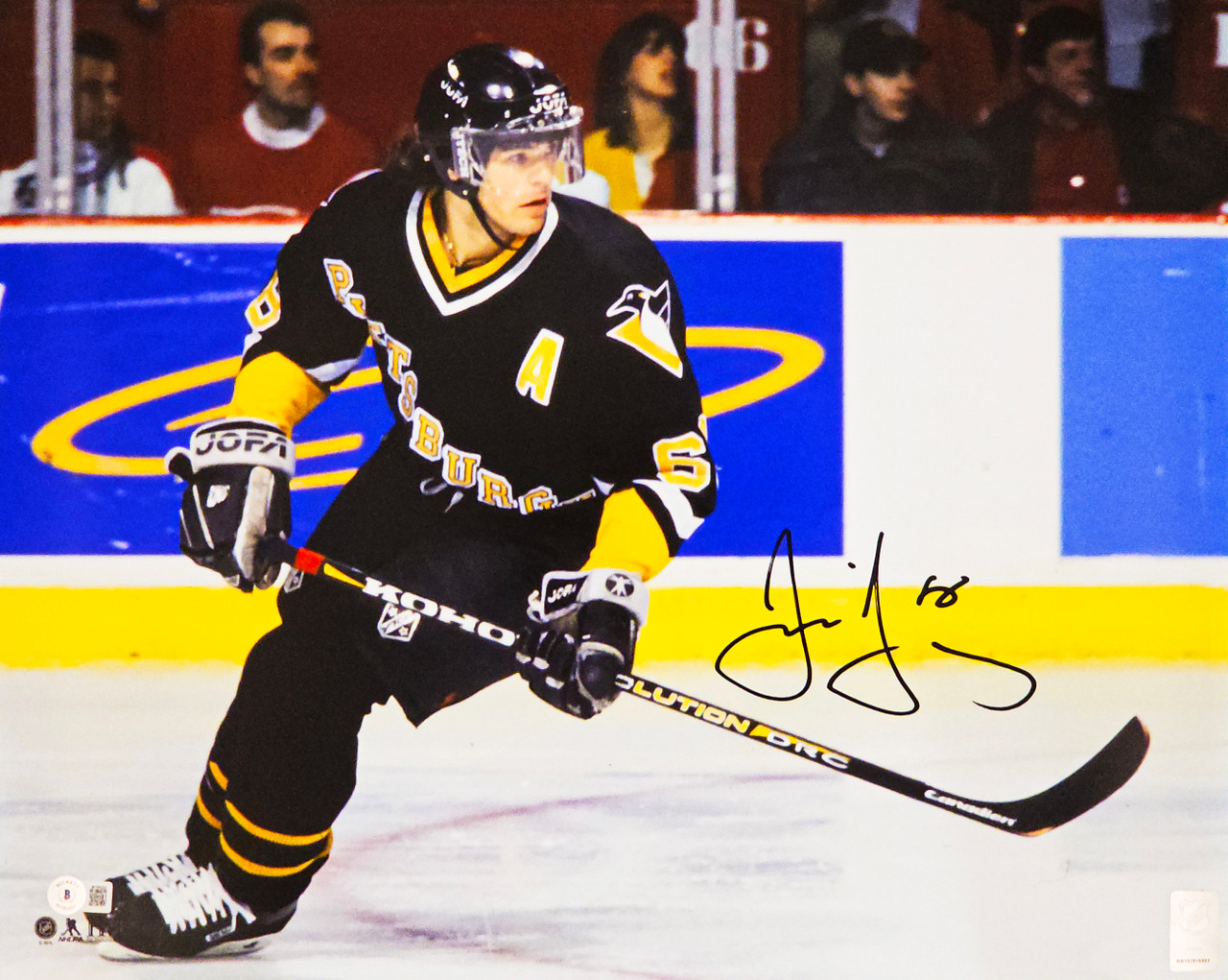 Jaromir Jagr Pittsburgh Penguins Autographed Signed Hockey