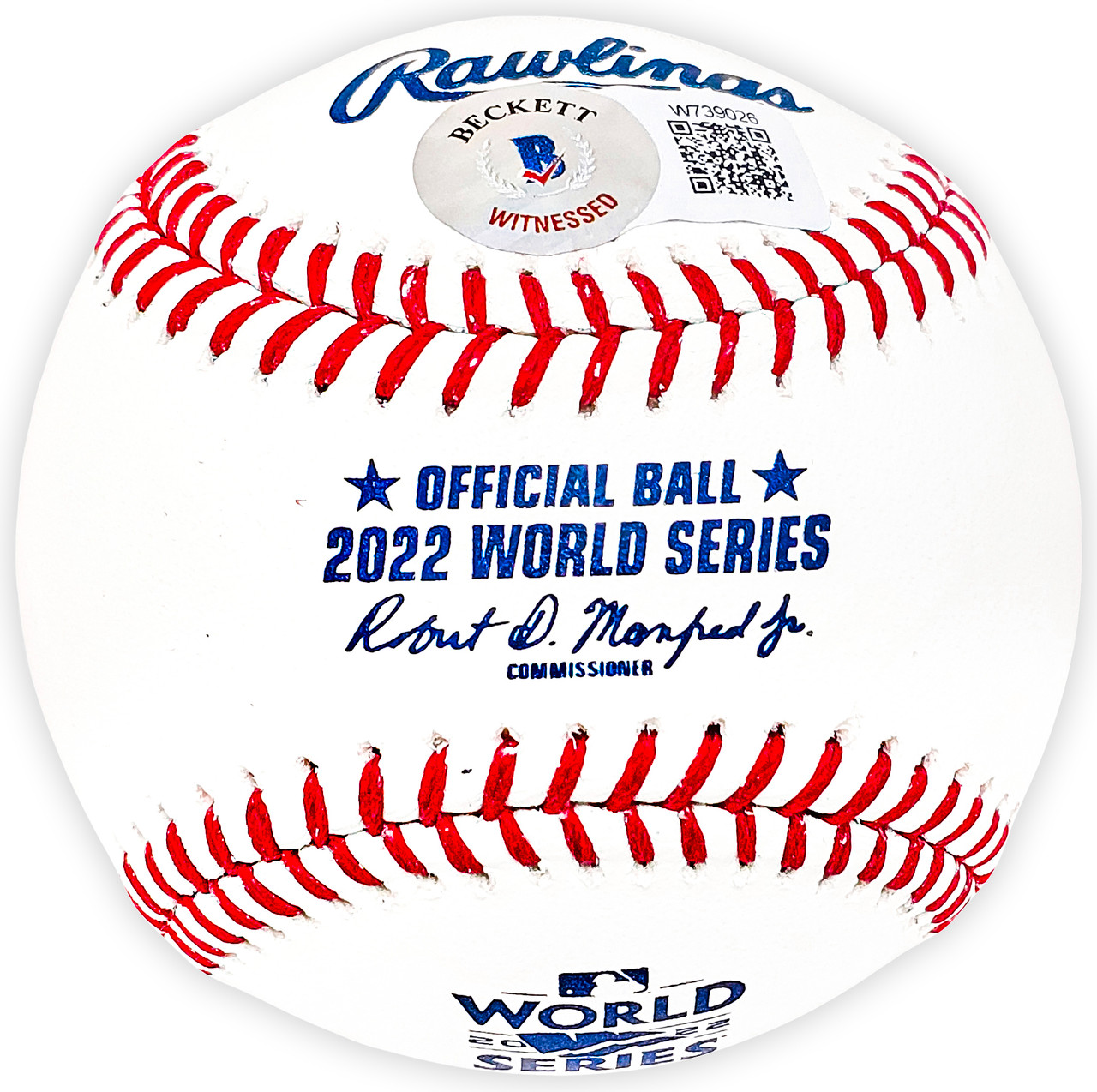 Shop Alex Bregman Houston Astros Signed Official 2022 World Series Logo MLB  Baseball