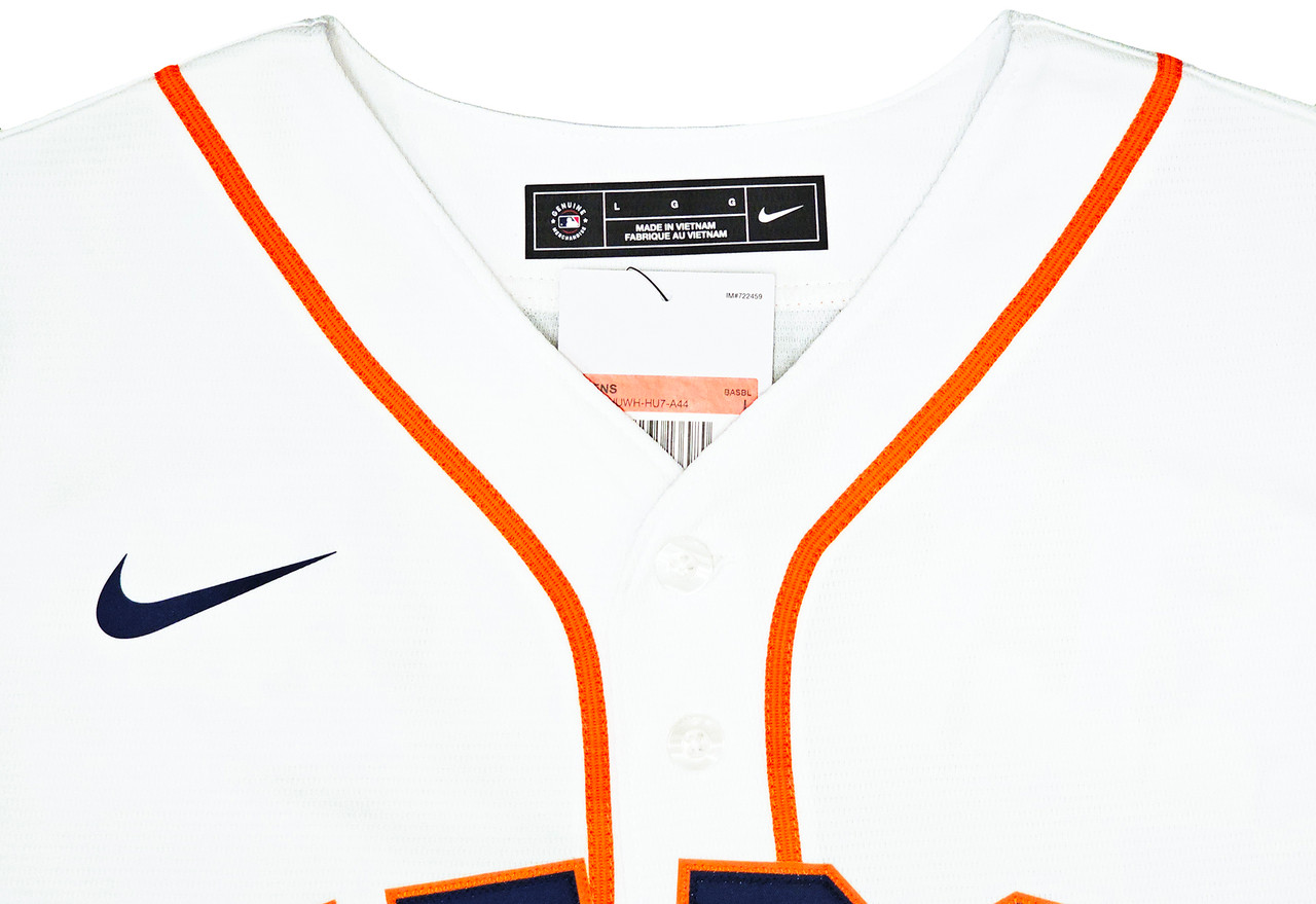 Yordan Alvarez Houston Astros Autographed White Nike Replica Jersey