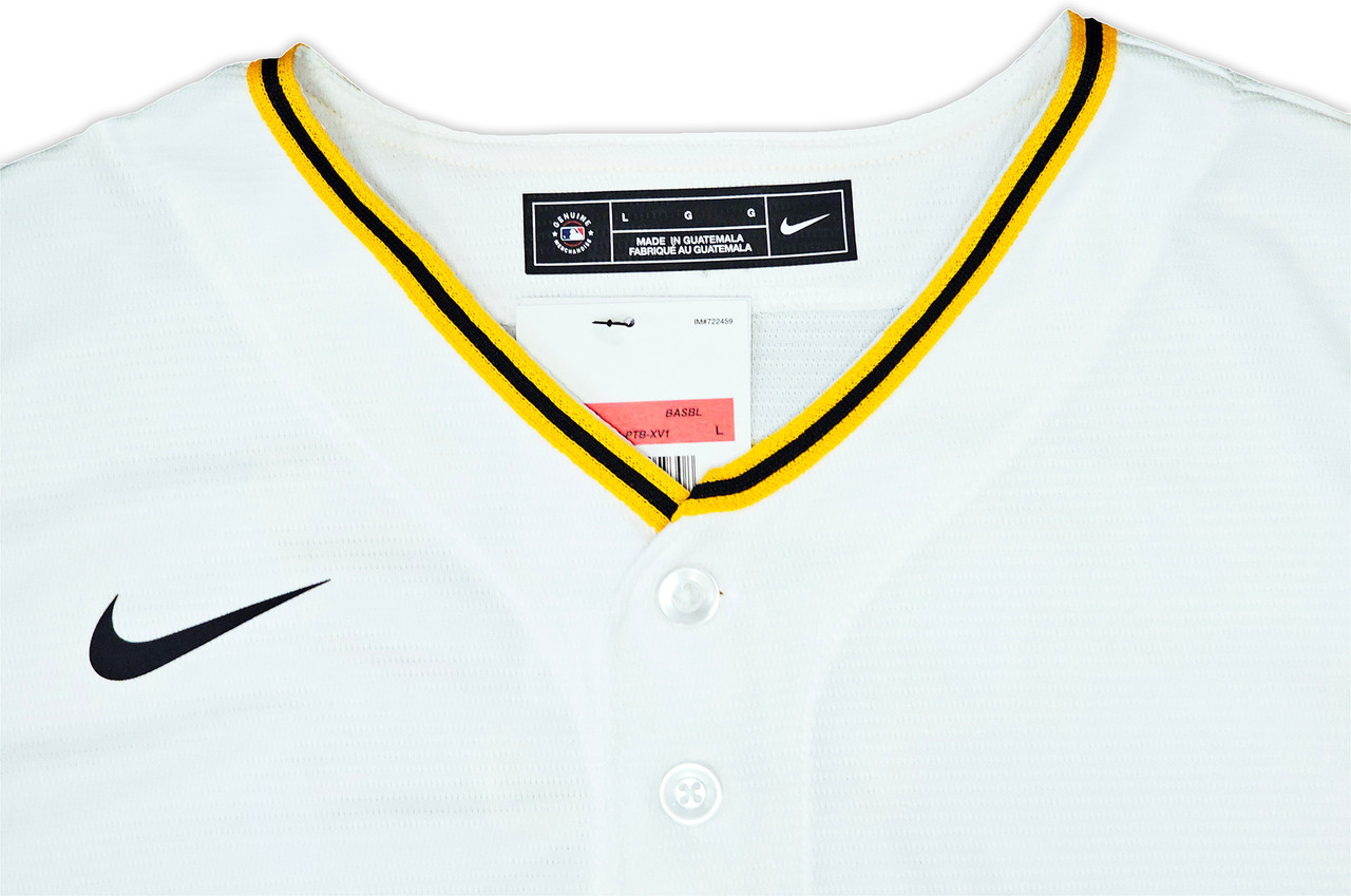 Oneil Cruz Pittsburgh Pirates Signed Authentic Nike White Jersey