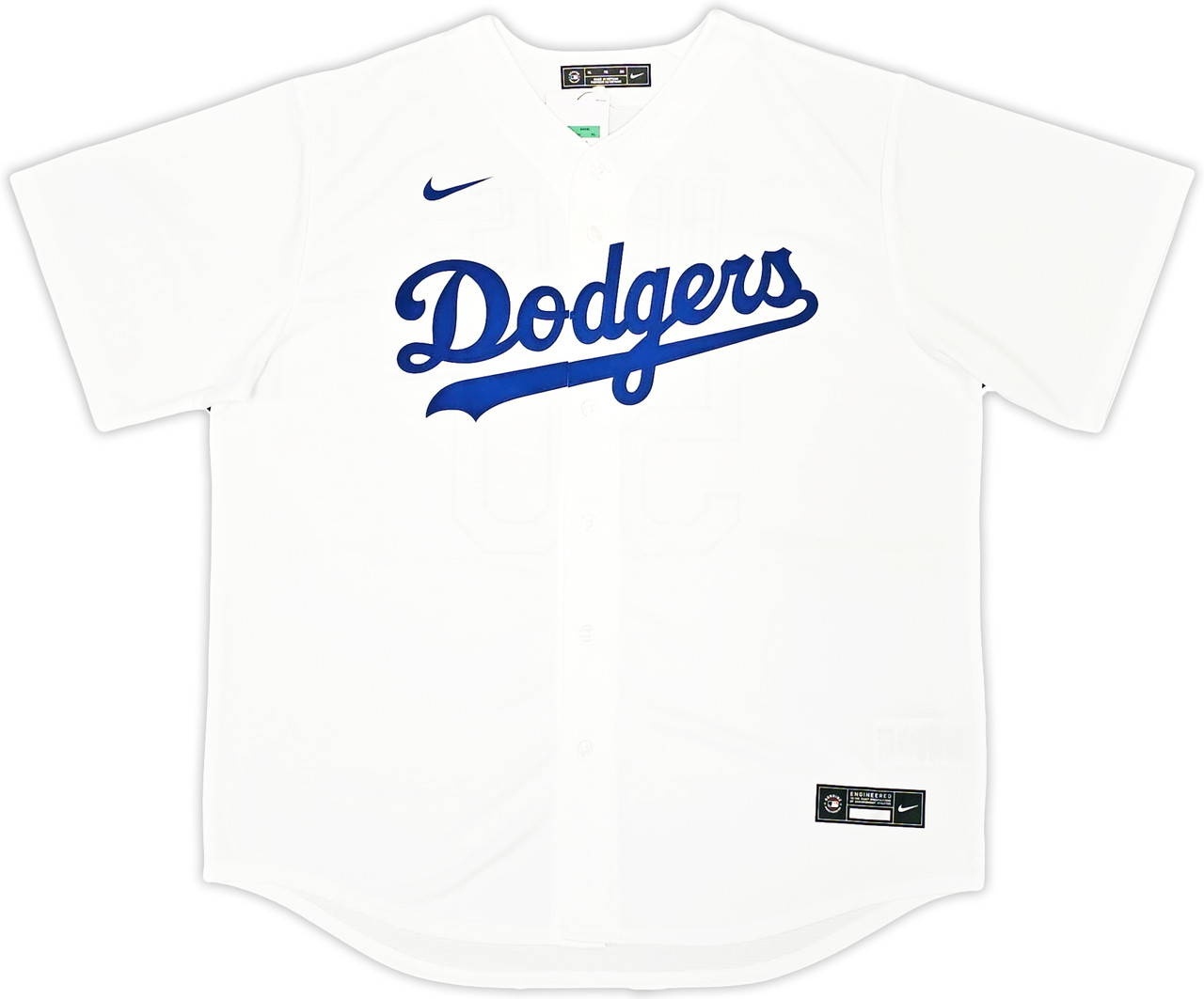 Los Angeles Dodgers Replica Jersey White-Royal Split Mookie Betts