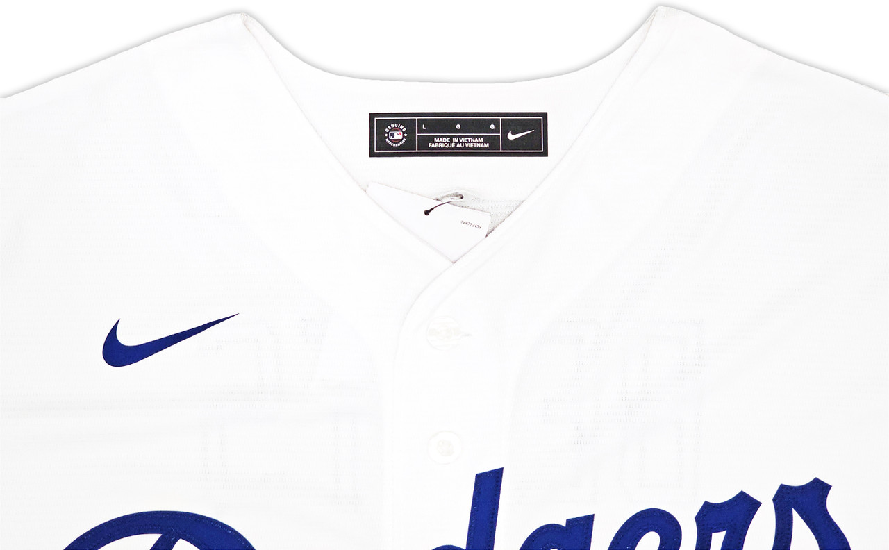Los Angeles Dodgers Mookie Betts Autographed White Nike Jersey Size XL  Beckett BAS QR Stock #220613 - Mill Creek Sports