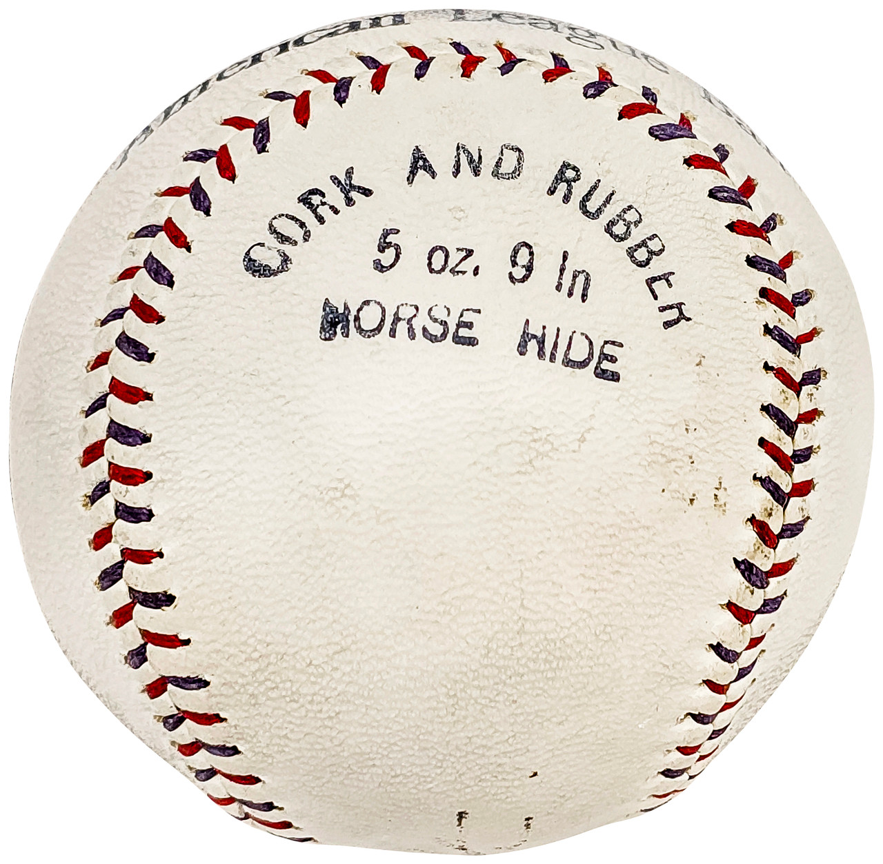 Babe Ruth Autographed Official Wilson American League AL Baseball New York  Yankees Single Signed PSA/DNA #AN05220 - Mill Creek Sports