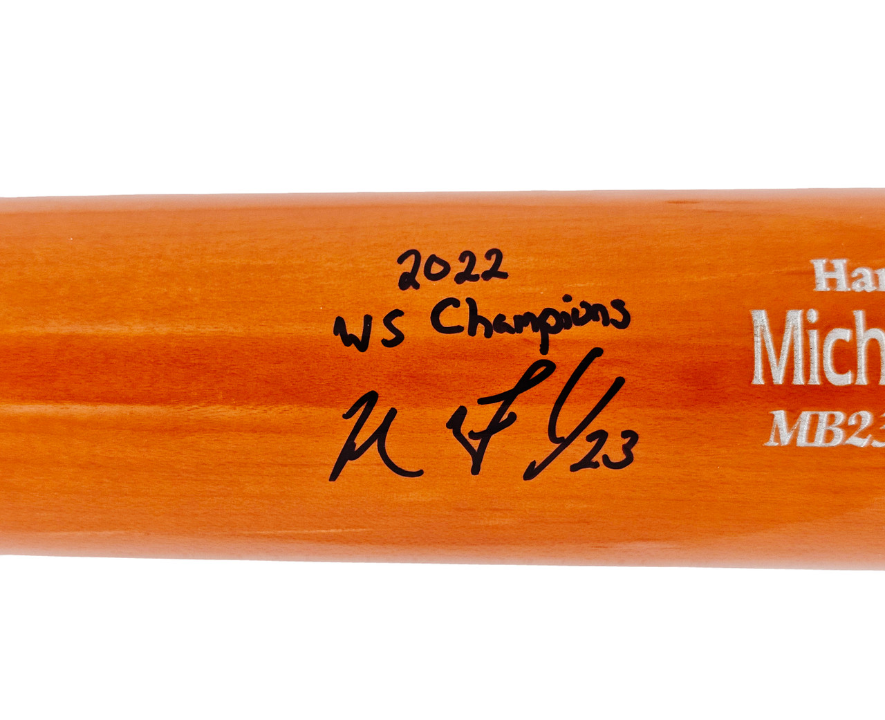 Michael Brantley Autographed Player Model Marucci Bat Houston