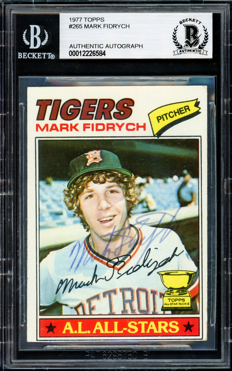  1980 Topps # 445 Mark Fidrych Detroit Tigers (Baseball Card) NM  Tigers : Collectibles & Fine Art