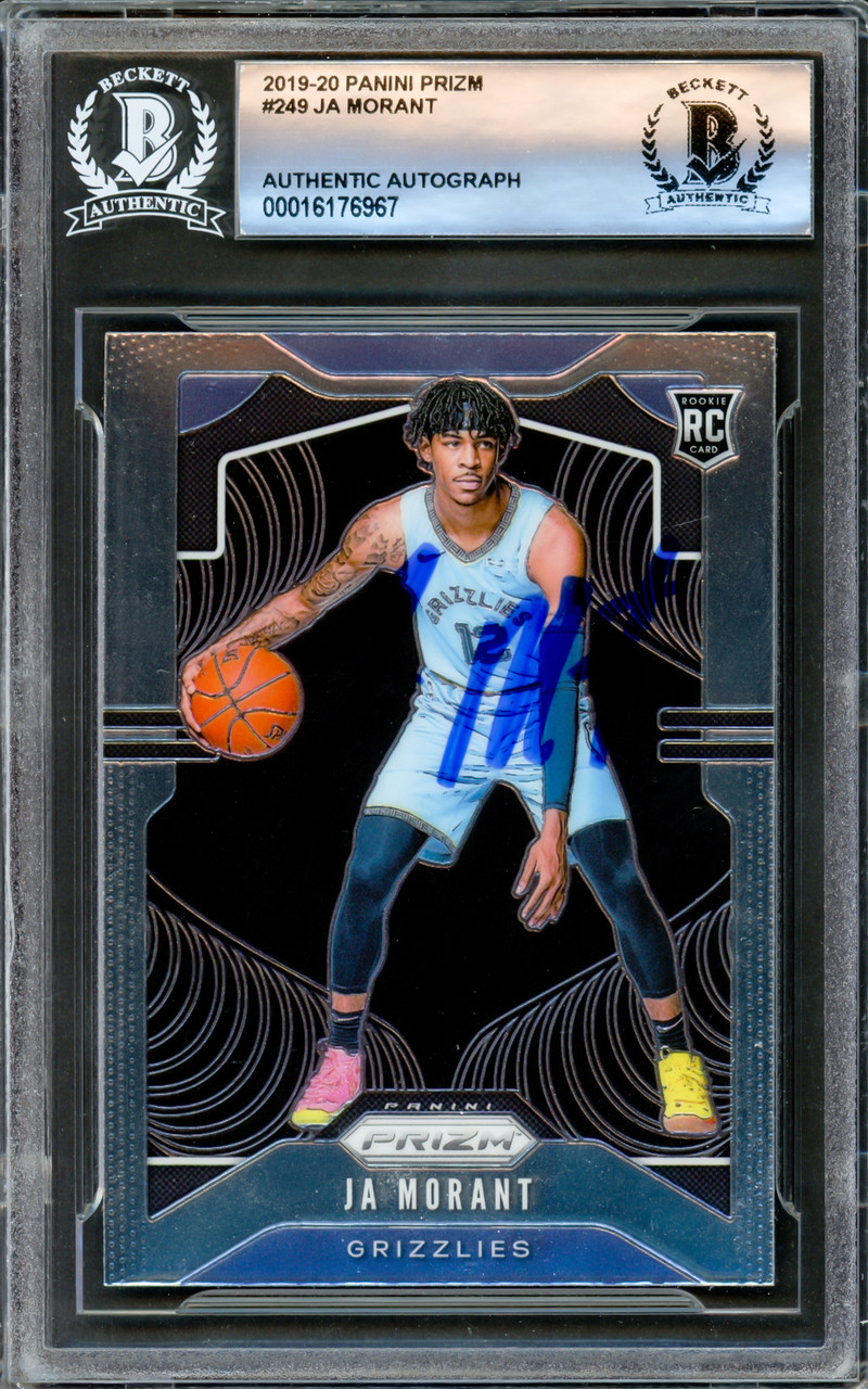 返品交換Panini Authentic Ja Morant Auto Autographed Photo 112枚限定　ジャ　モラント　直筆サイン　フォト　16×20インチ　COA付き その他