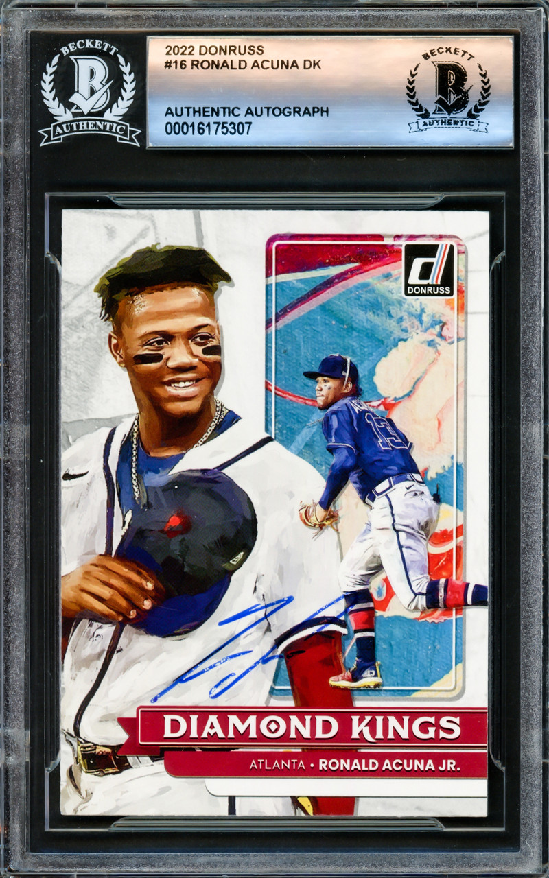 2022 Donruss Baseball Ronald Acuna Jr. Image Variation Atlanta