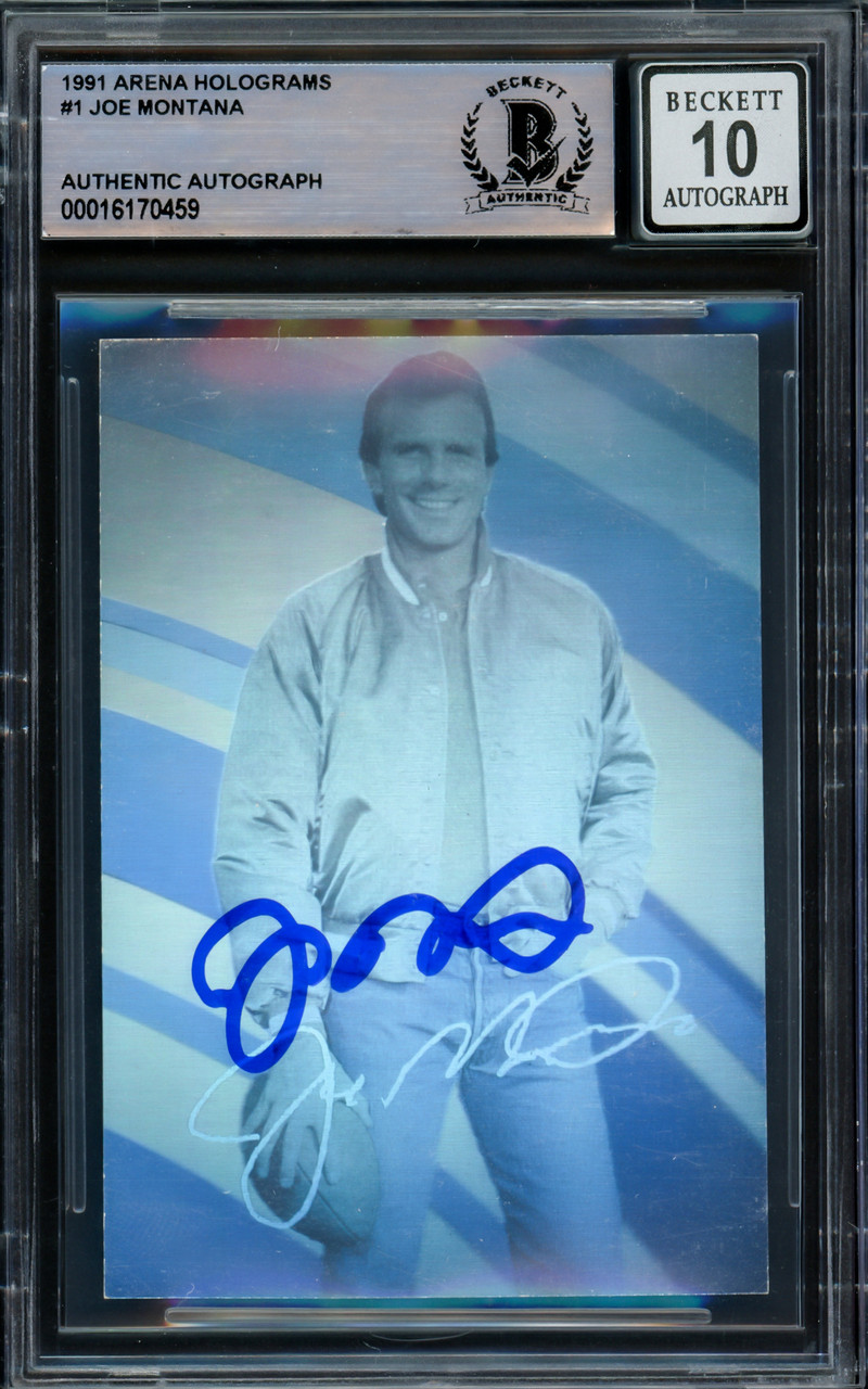 その他 Joe Montana Auto psa9 1999 SP Signature Joe Montana Signature Performances Auto