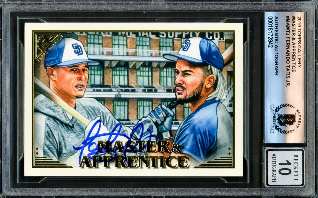 Fernando Tatis Jr. Autographed 2019 Topps Gallery Rookie Card #MA 