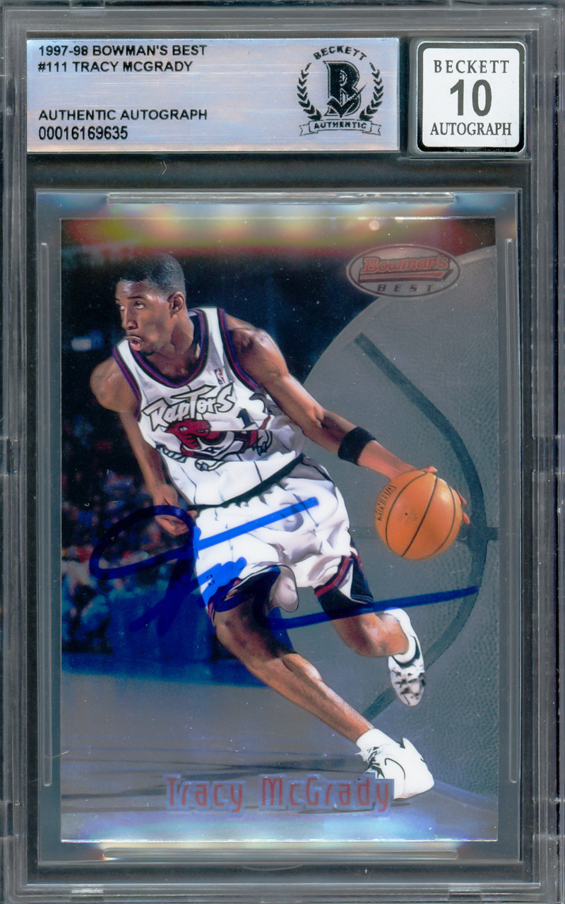 NBA Tracy McGrady Auto