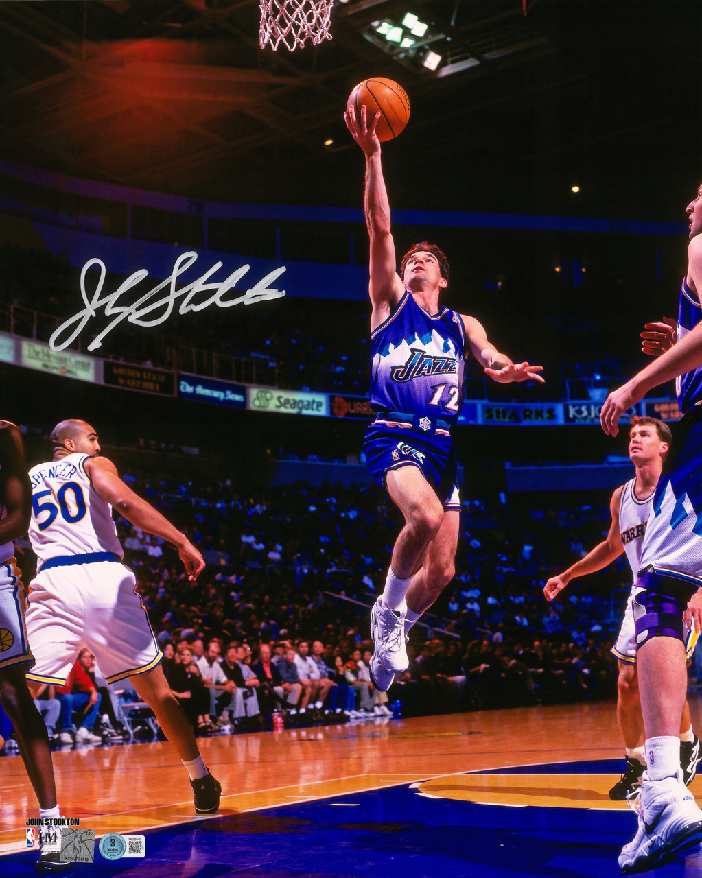 Slam Dunk John Stockton Dunk On Michael Jordan Steve Kerr Jazz