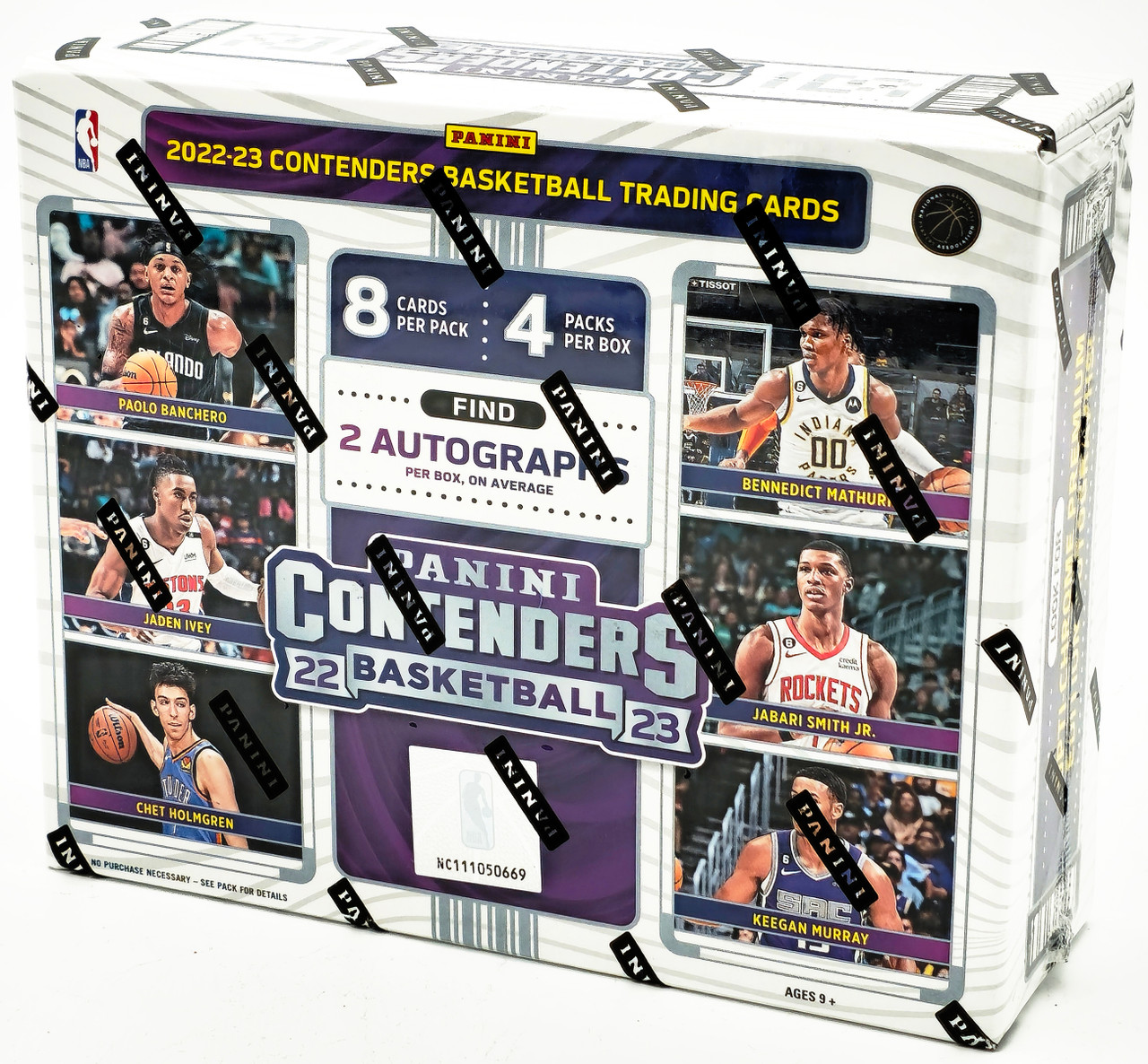 2022-23 Panini Contenders Basketball Hobby Box - Mill Creek Sports
