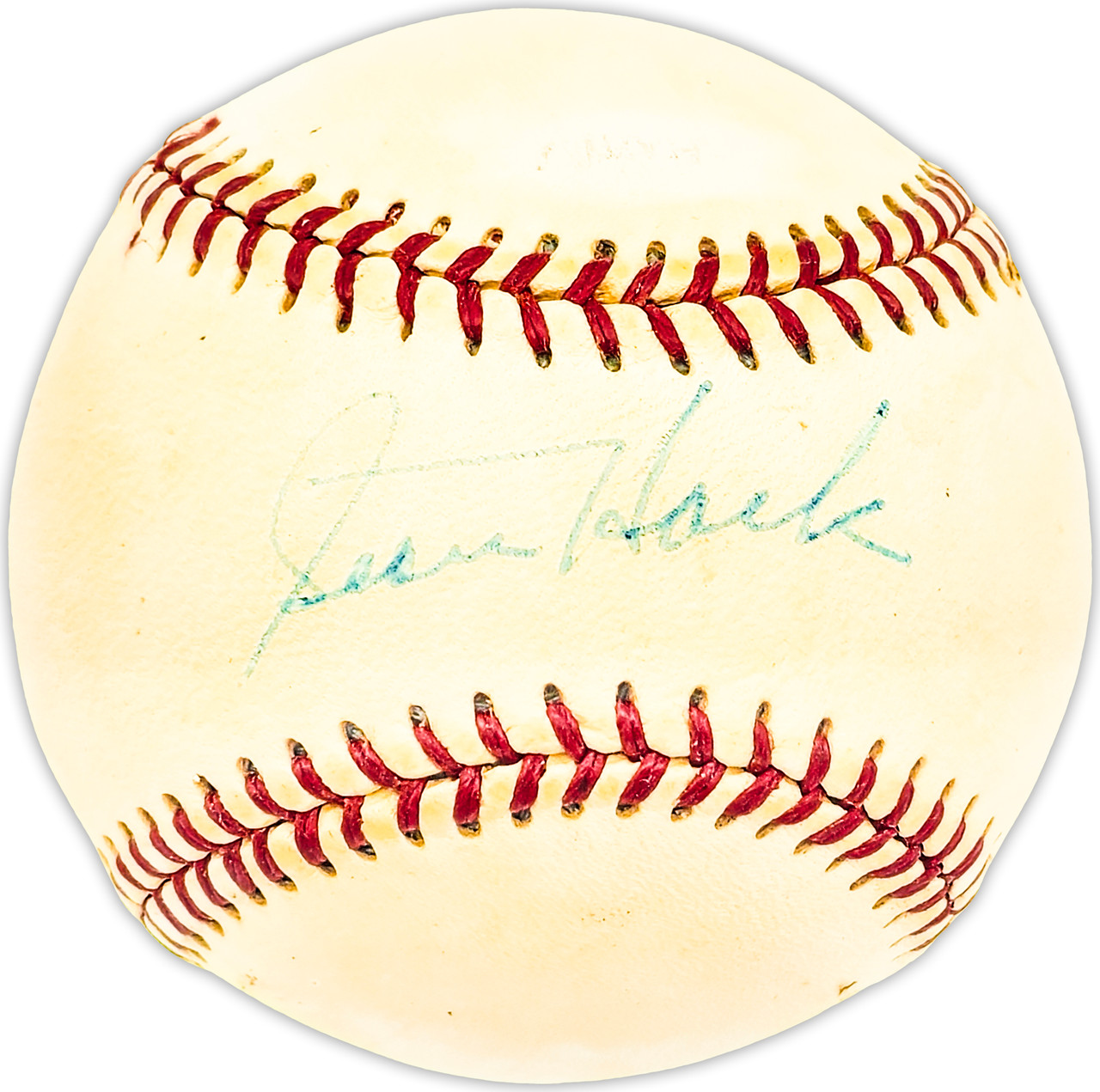 Stan Hack Autographed Official J. DeBeer & Son Baseball
