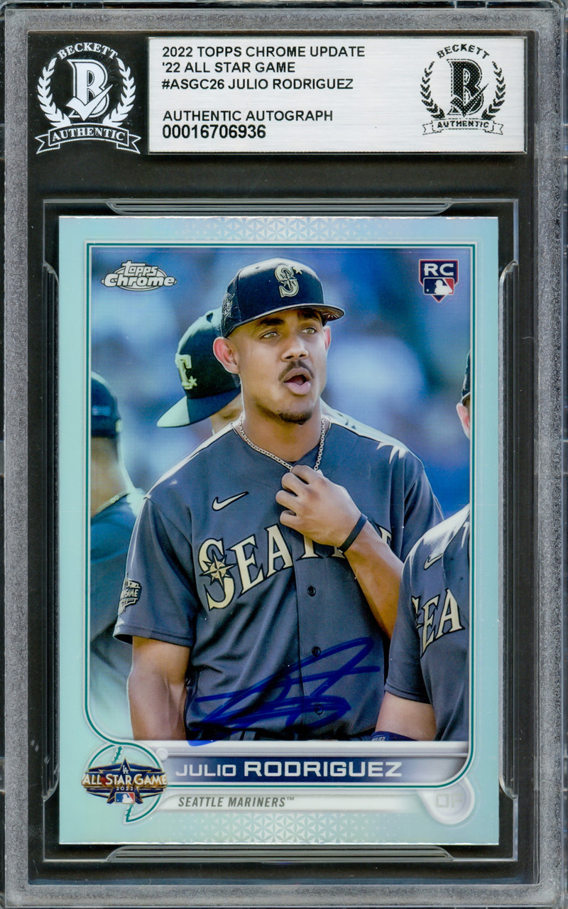 1円スタート】2022 Topps Update Chrome Julio Rodriguez フリオ