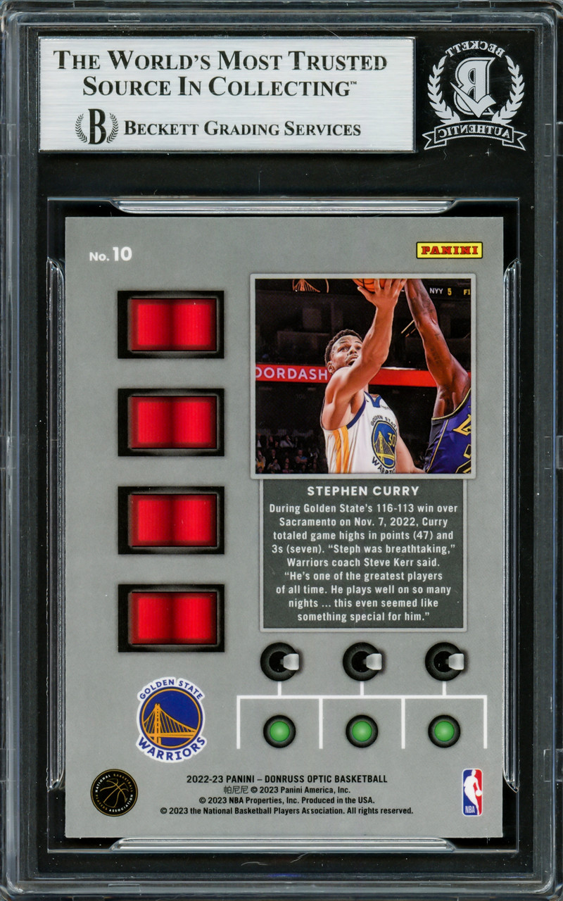 セクー ドゥムブヤ Panini Donruss Next Day 直筆サイン nba ステッカー