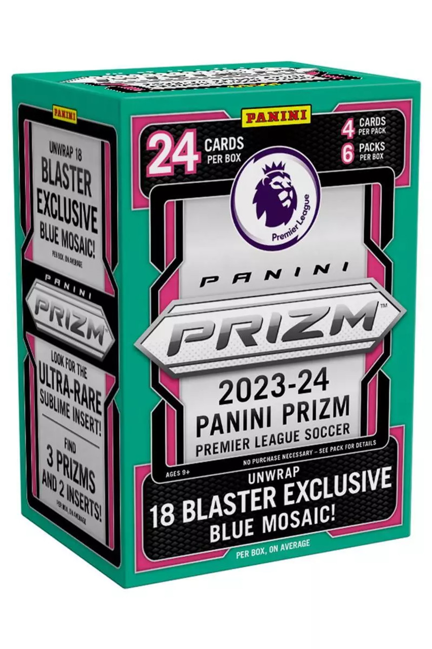 2023/24 Panini Prizm Premier League Soccer Hobby Blaster Box Stock #230160