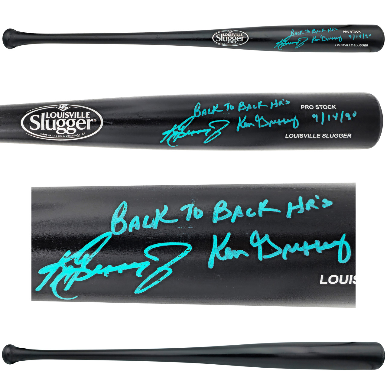 MLB Ken Griffey Jr サイン　木製　バット MLB Ken Griffey Jr サイン 木製 バット