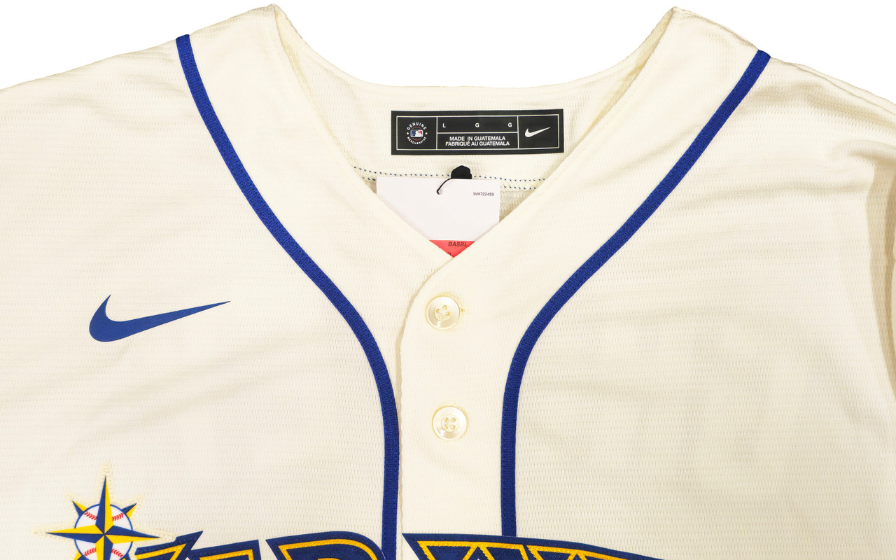 Seattle Mariners Ken Griffey Jr. Autographed Cream Nike 2023 All