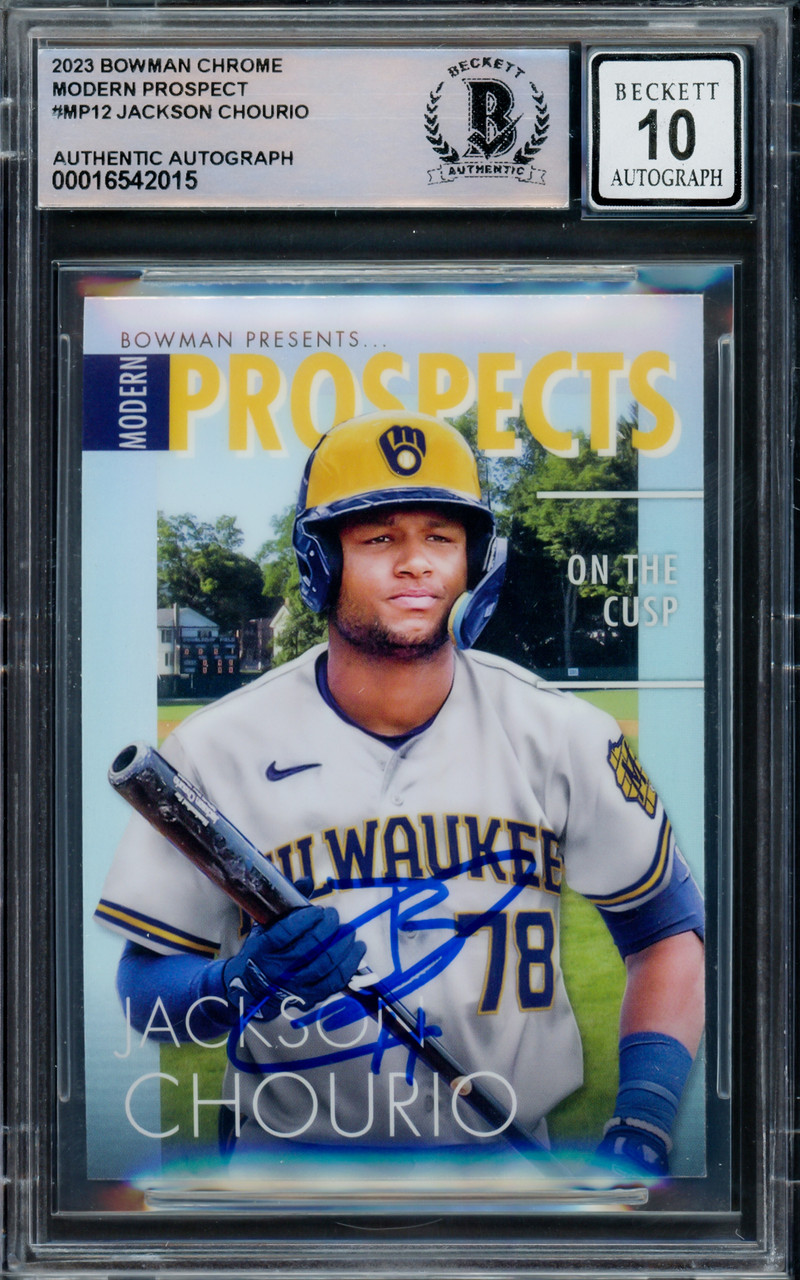 bowman chrome jackson chourio チョーリオ サイン