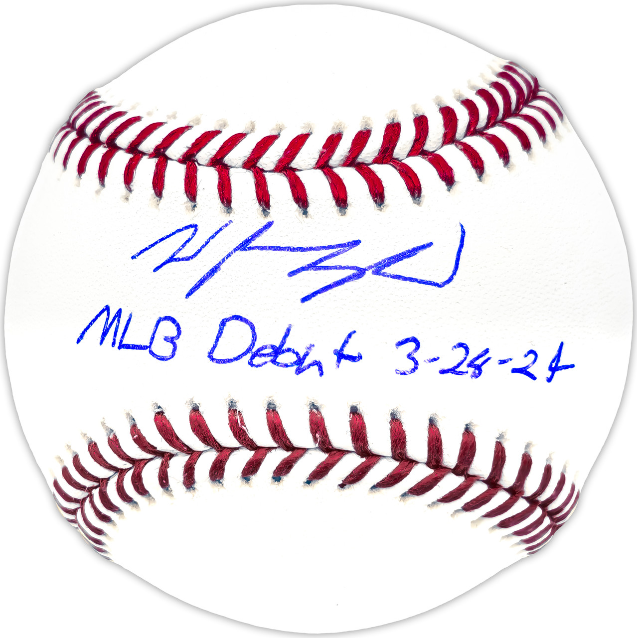 Wyatt Langford ワイアット・ラングフォード　サインボール Wyatt Langford Autographed Official MLB Baseball Texas Rangers