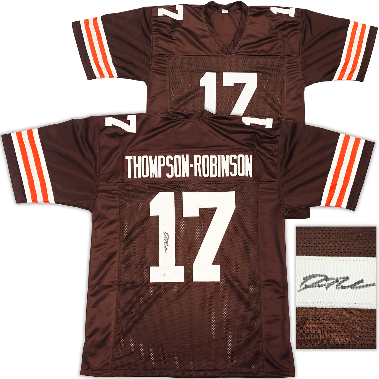 Cleveland Browns Dorian Thompson-Robinson Autographed Brown Jersey