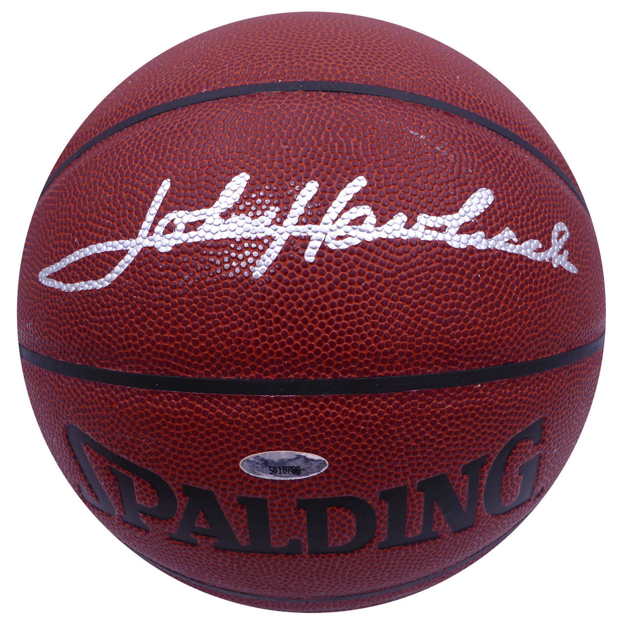 John Havlicek Autographed Spalding I /O Basketball Boston Celtics