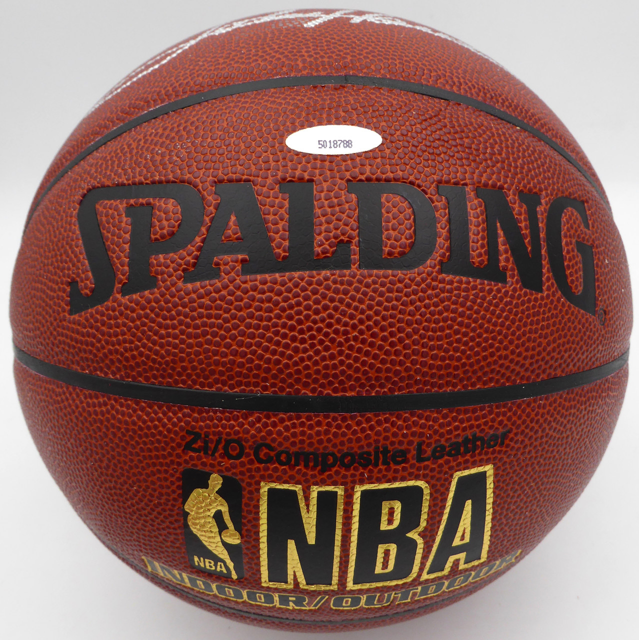 John Havlicek Autographed Spalding I /O Basketball Boston Celtics