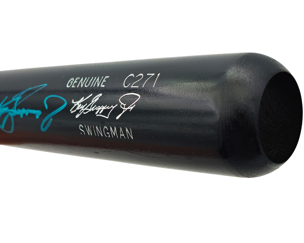 軟式 バット ケン・グリフィーJrモデル Louisville　Slugger SALE!! Ken Griffey Jr. Autographed Black Louisville Slugger Player