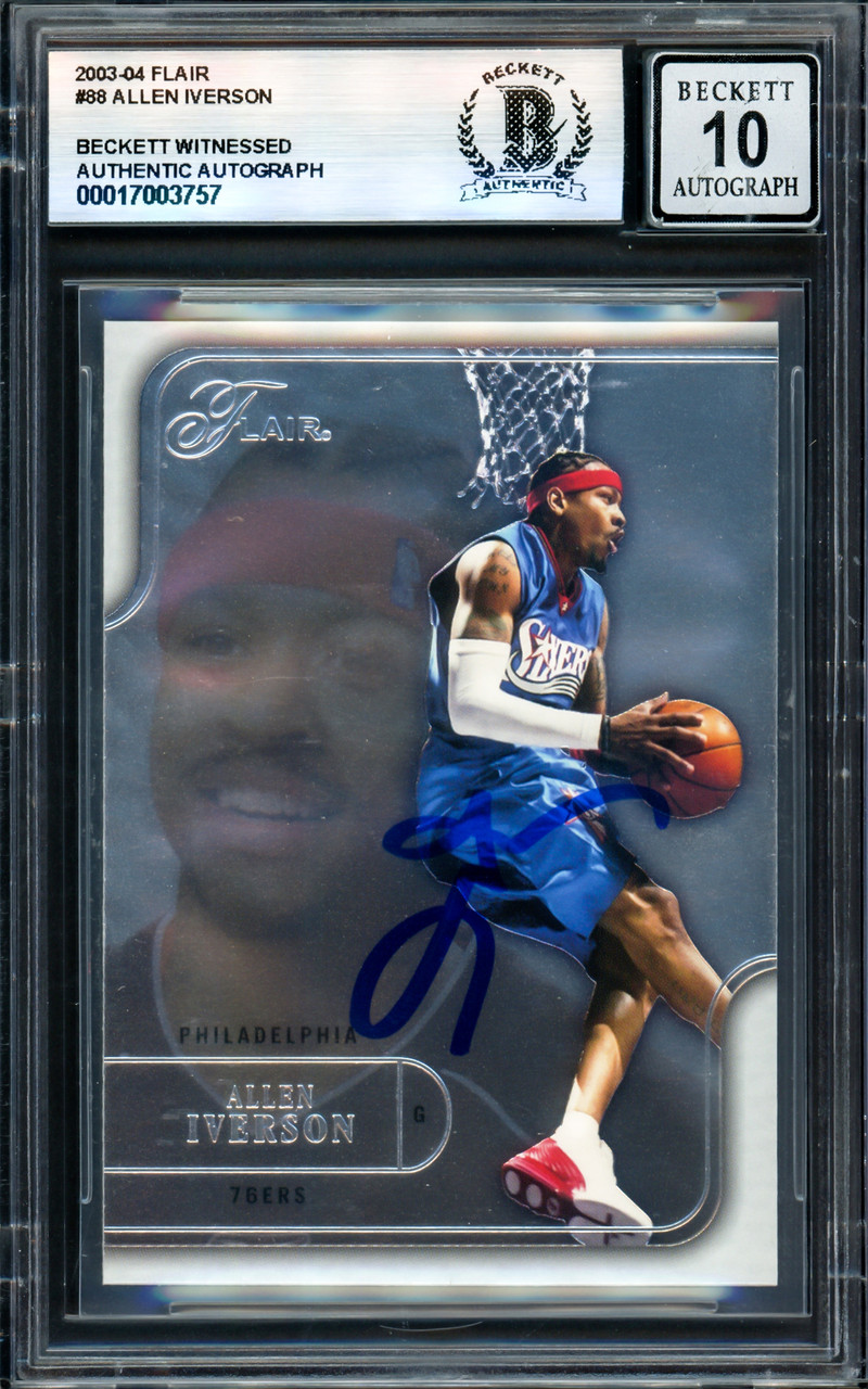 その他 ALLEN IVERSON  FLAIR FINAL EDITION 2003-04 Flair Final Edition - Allen Iverson #1 for sale | eBay