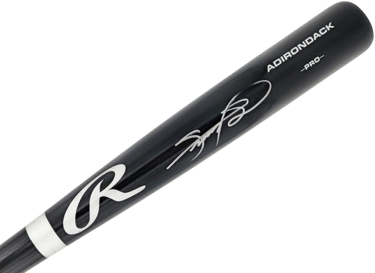 Sammy Sosa Autographed Black Rawlings Adirondack Pro Baseball Bat
