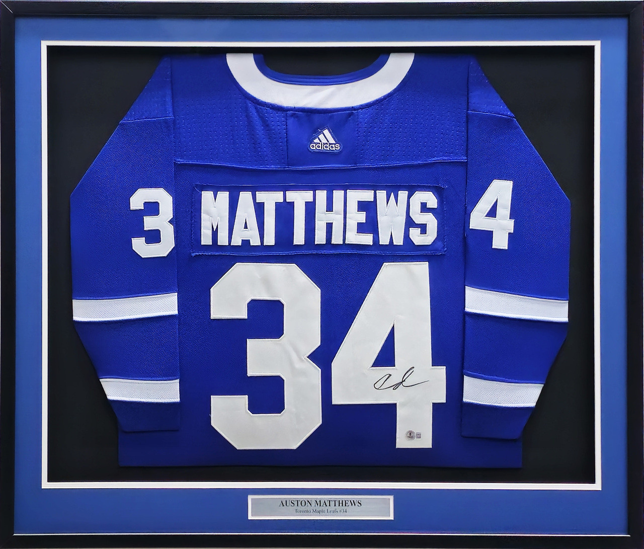 Matthews Signed Jersey Auston Matthews Jersey Number Leafs AJ