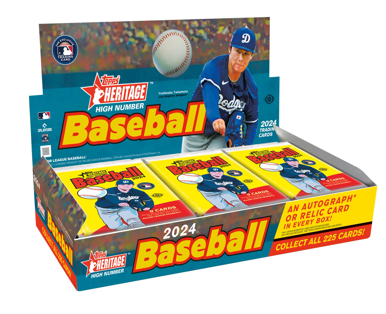 2024 Topps Heritage High Number Baseball Hobby Box Stock