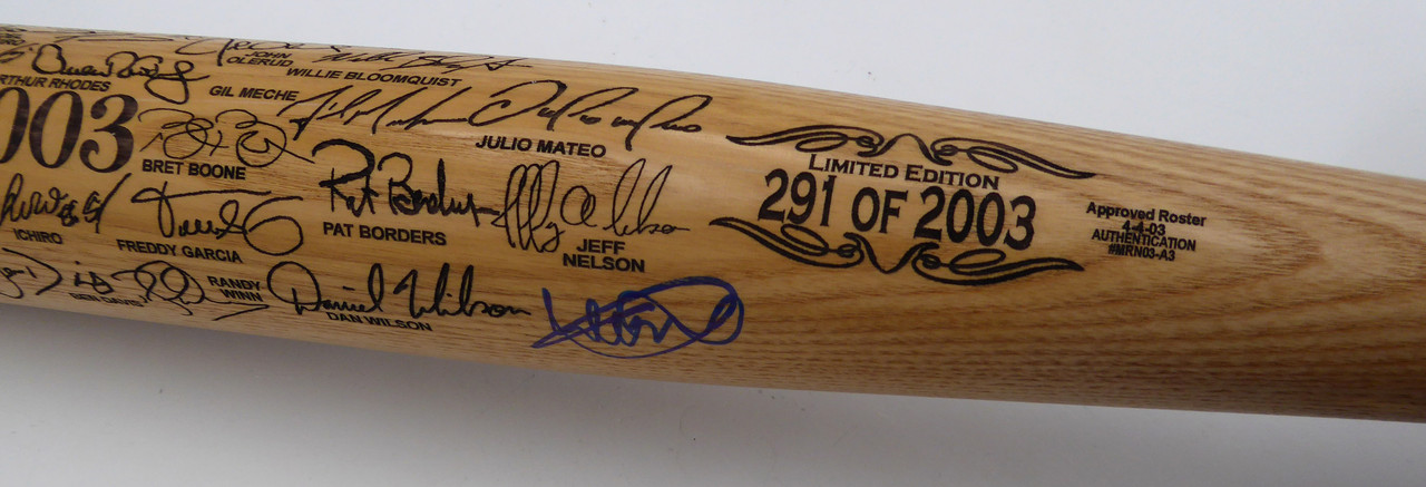 Ichiro Suzuki Autographed Blonde 2003 Seattle Mariners