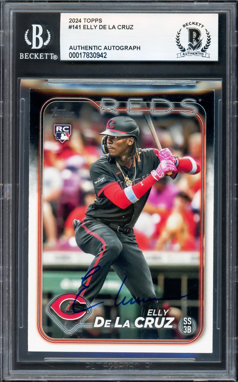 【激レア】 Topps Elly De La Cruz 直筆サイン カード 2025年最新】elly de la cruz サインの人気アイテム - メルカリ
