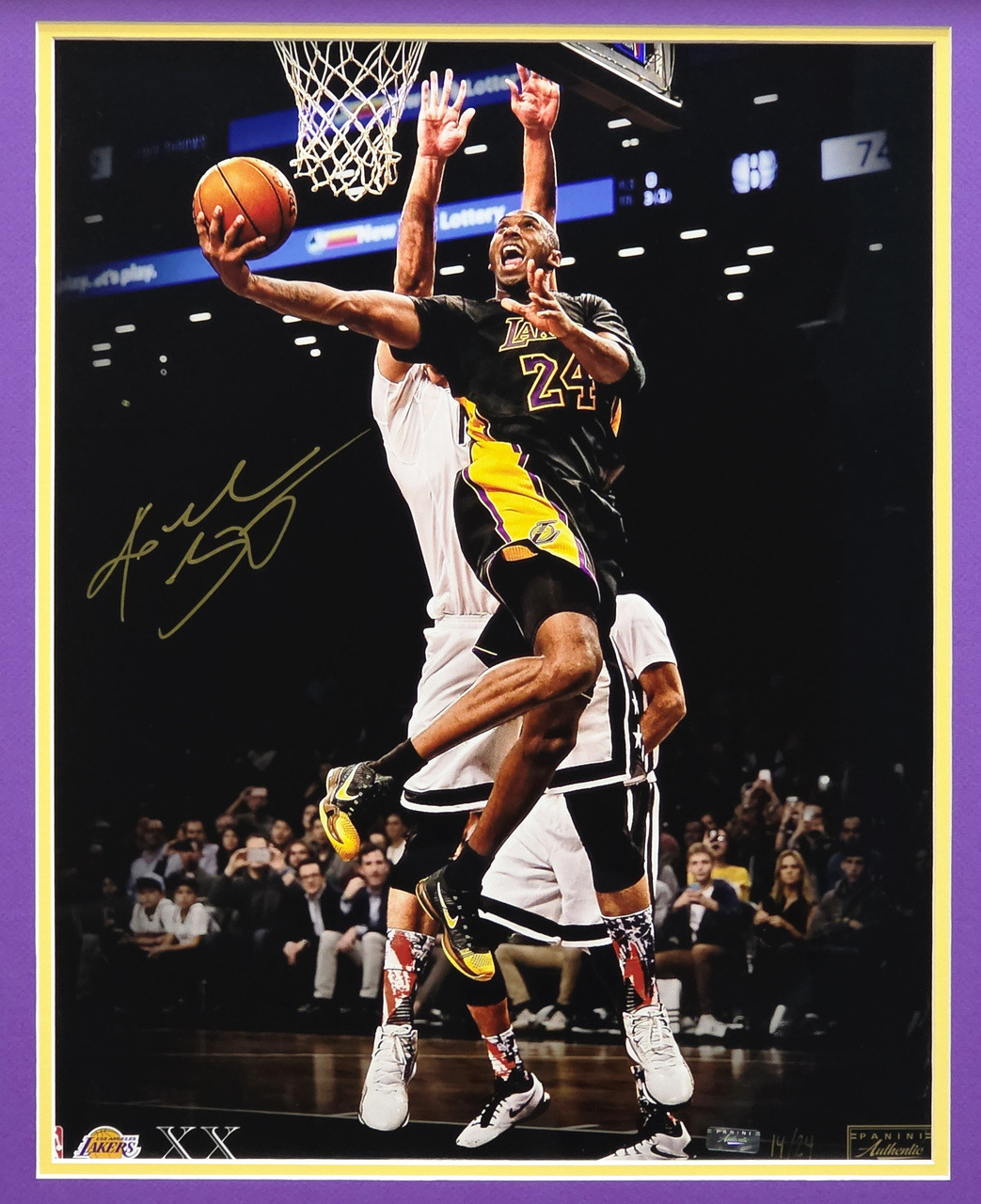 Adam Lister Kobe Bryant ジークレープリントアート Adam Lister Kobe Bryant ジークレープリントアート Kobe Vs