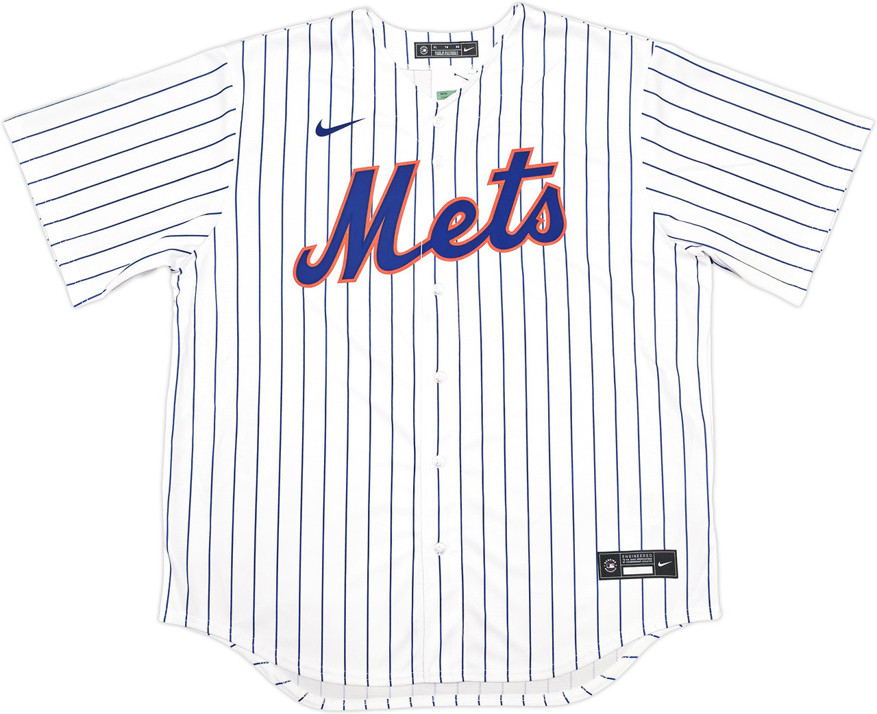 New York Mets Juan Soto Autographed White Nike Jersey Size XL