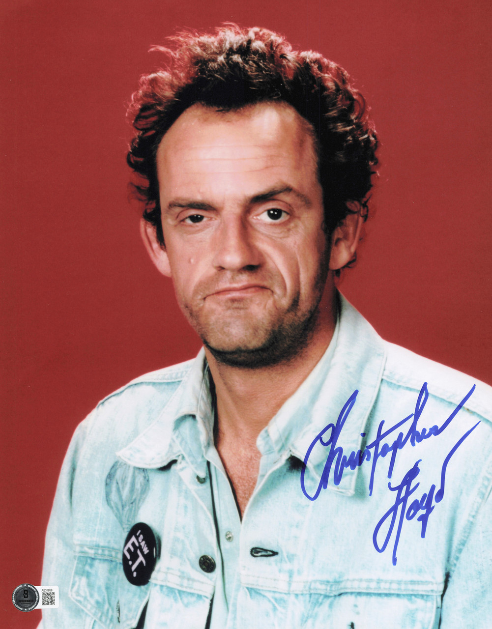 Christopher Lloyd Autographed 11x14 Photo Taxi Beckett BAS QR