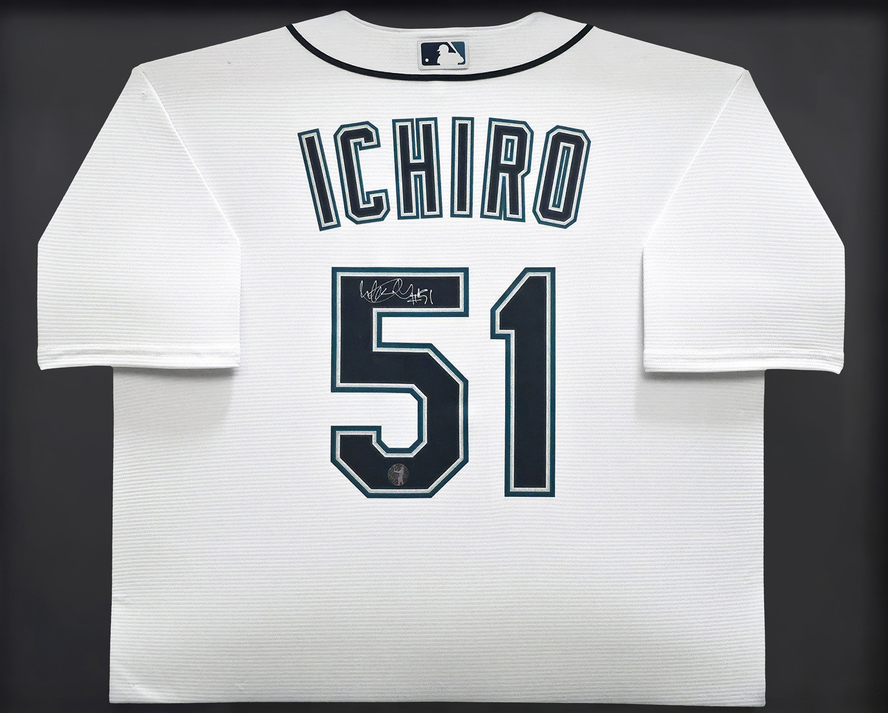 Seattle Mariners Ichiro Suzuki Autographed Framed White Nike 