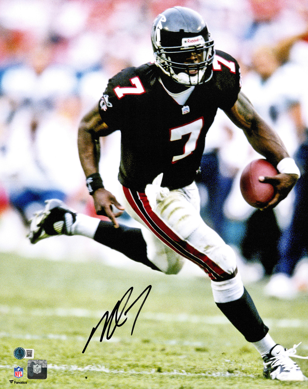 Michael Vick Autographed 16x20 Photo Atlanta Falcons Beckett BAS