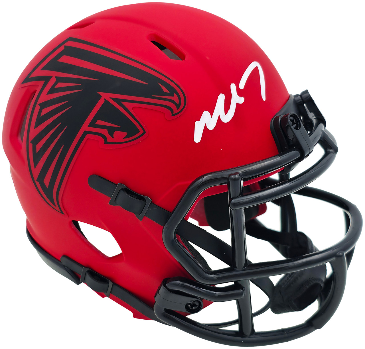 Michael Vick Autographed Atlanta Falcons Rave Red Speed Mini