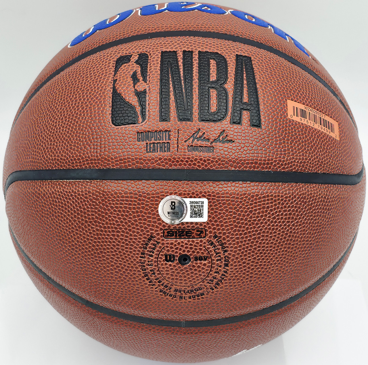 Allen Iverson Autographed Composite Leather Philadelphia 76ers