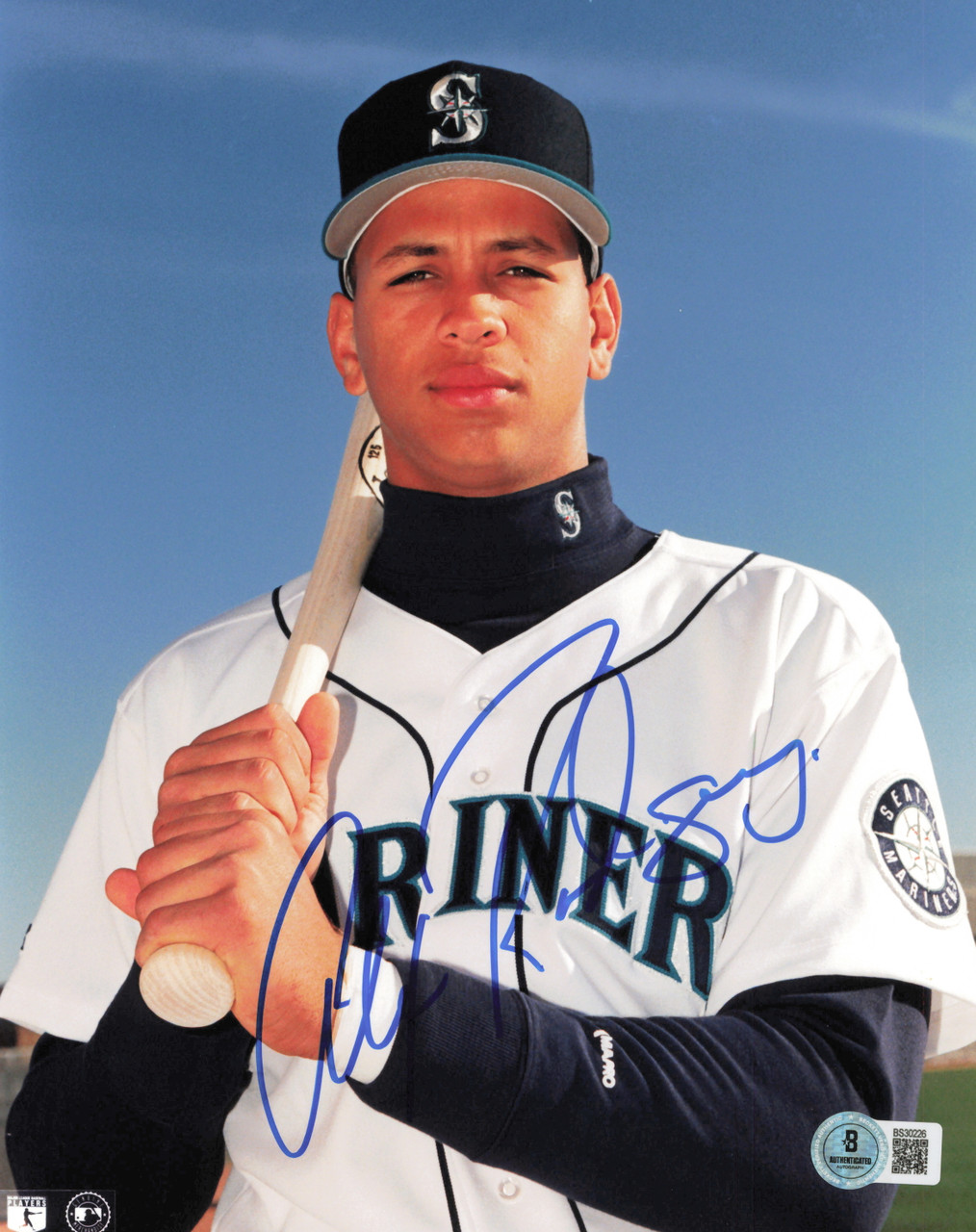 Alex Rodriguez Autographed 8x10 Photo Seattle Mariners