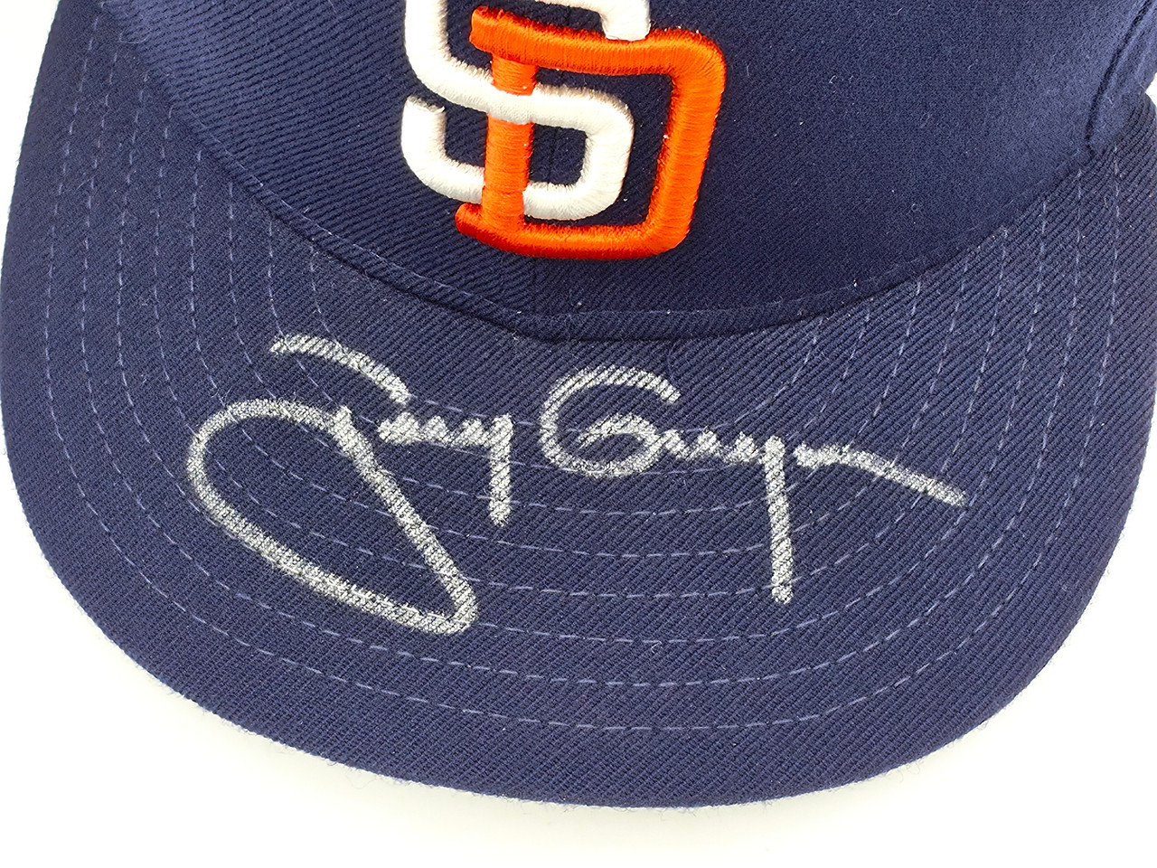 Tony Gwynn Autographed Blue Fleer New Era Hat San Diego