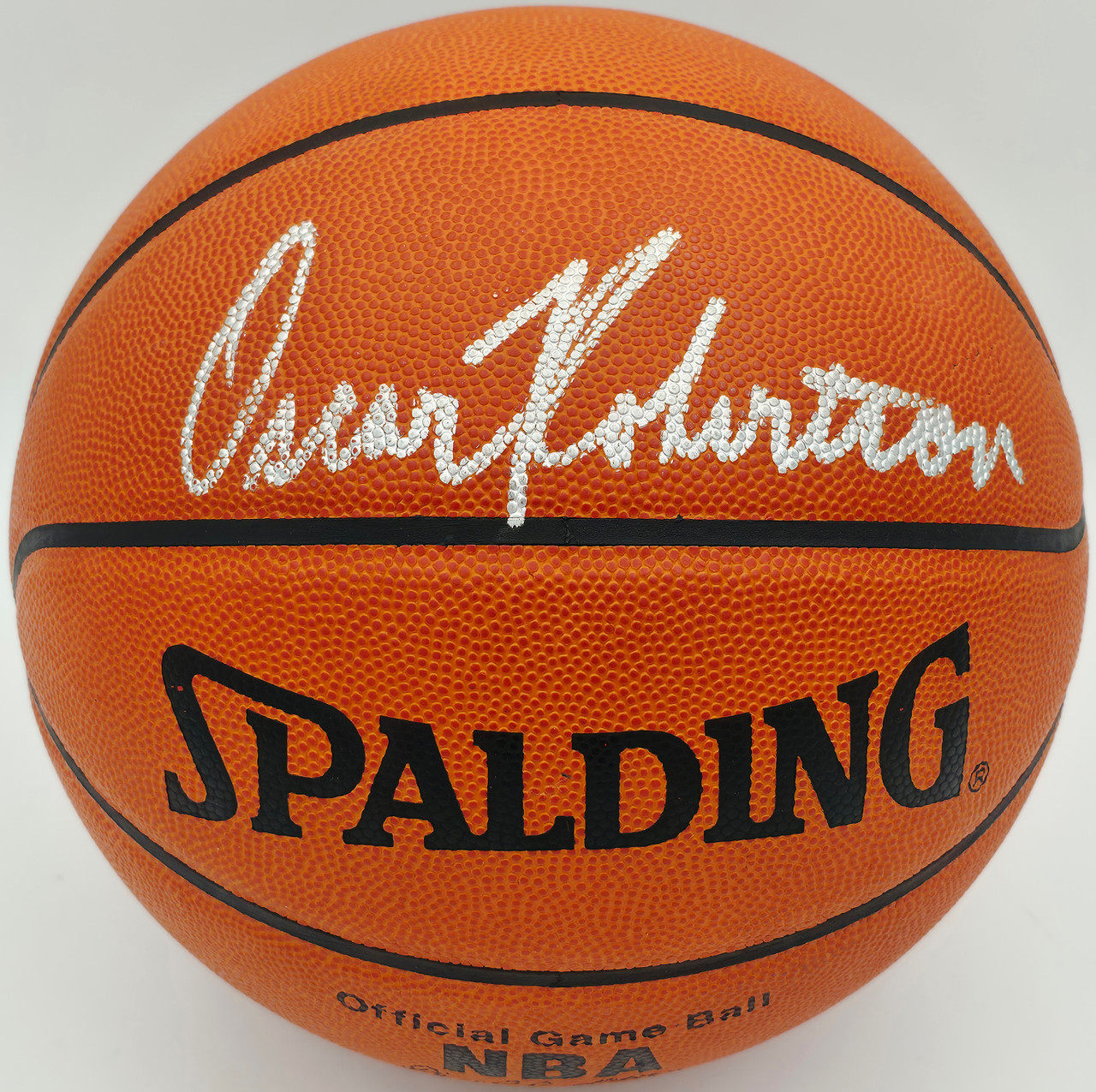 Oscar Robertson Autographed Spalding NBA Leather Game Basketball